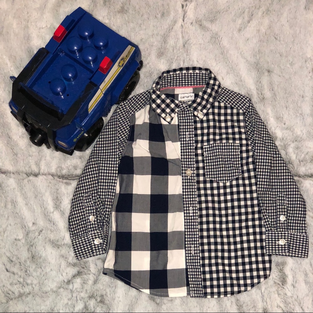 SOLD!! Carter’s Button Down Long Sleeve Shirt